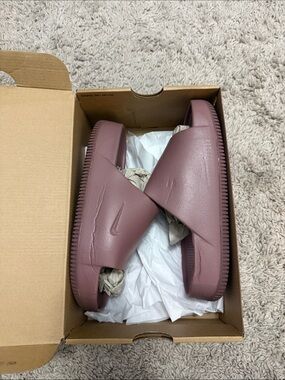 Nike Calm Slide - Smokey Mauve